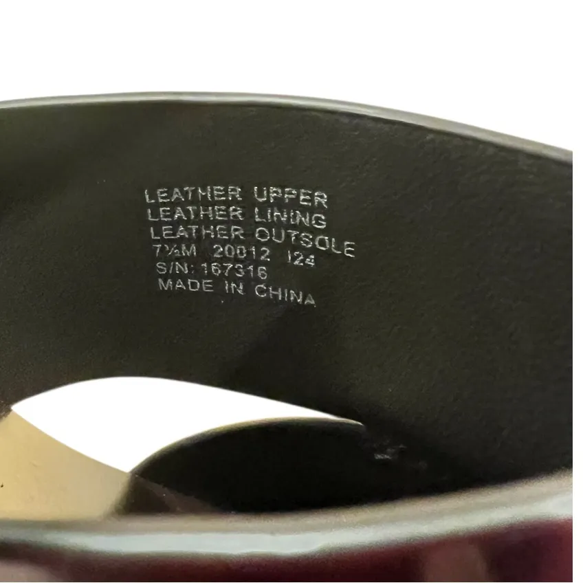 TORY BURCH Studded Platform Wedge Sandal In Plum Size 7.5 New - Image 11