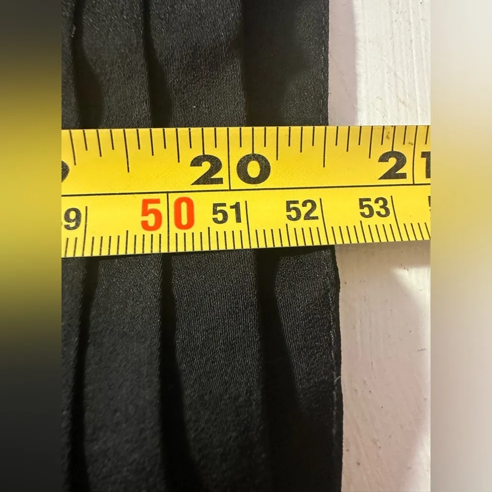 Banana Republic Shirt Womens Small Long Sleeve Blouse Wrap Over Ruched Flowy - Image 10