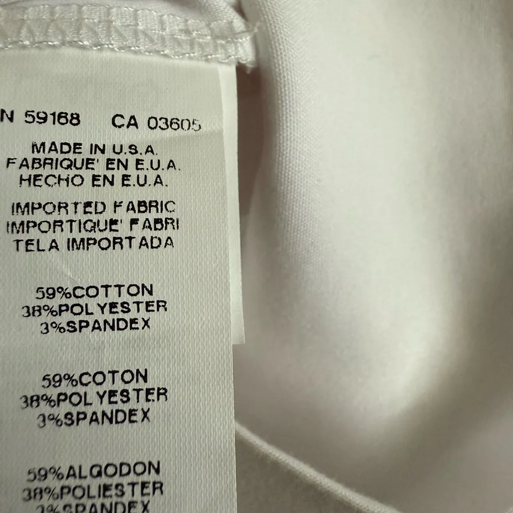 Karen Kane Women’s White Cropped Pants. - Image 5