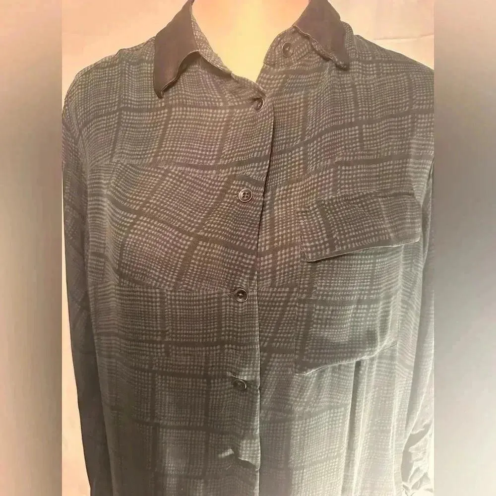 Rag & Bone Plaid Button Down Shirt - Image 6