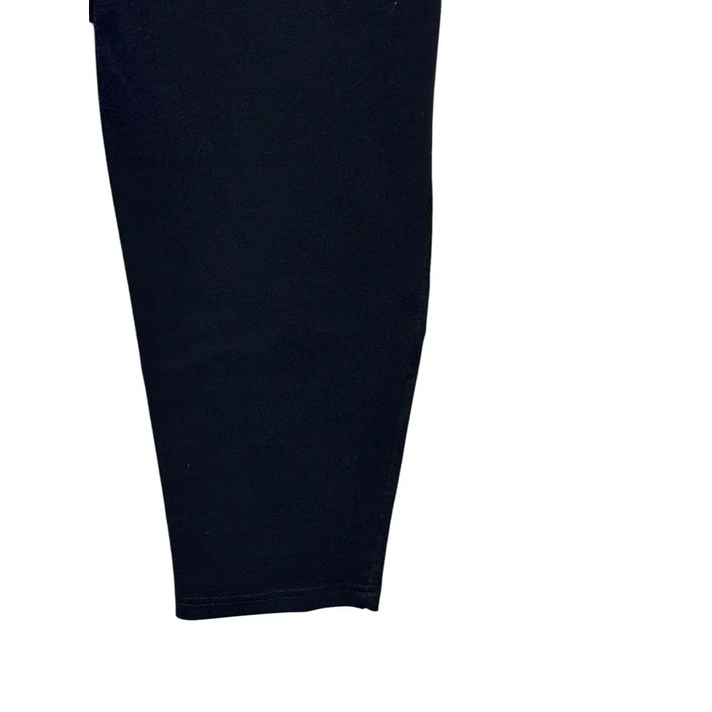 Joan Rivers Women's Pants Pull On Faux‎ Leather Track Trousers Petite Small NWT - Image 8