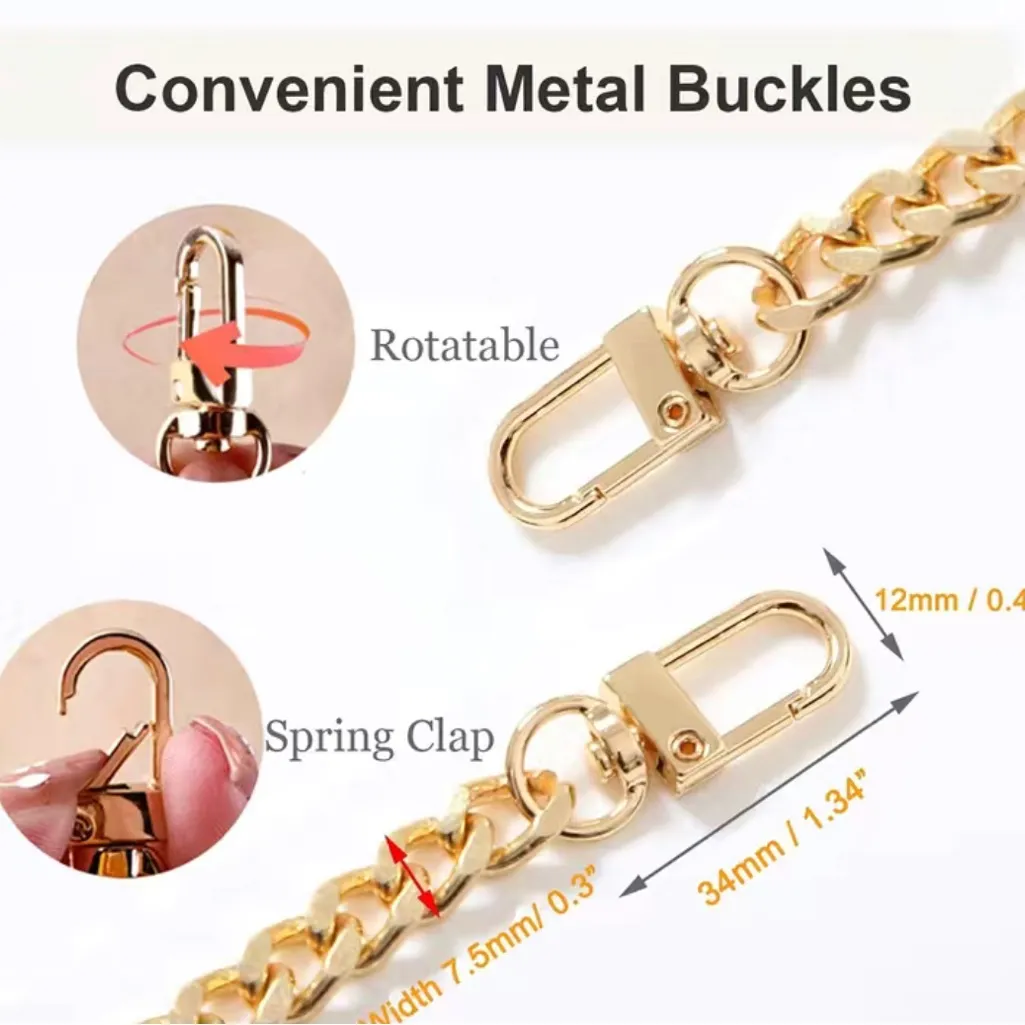 NWT Gold Crossbody Replacement Chain - Image 3