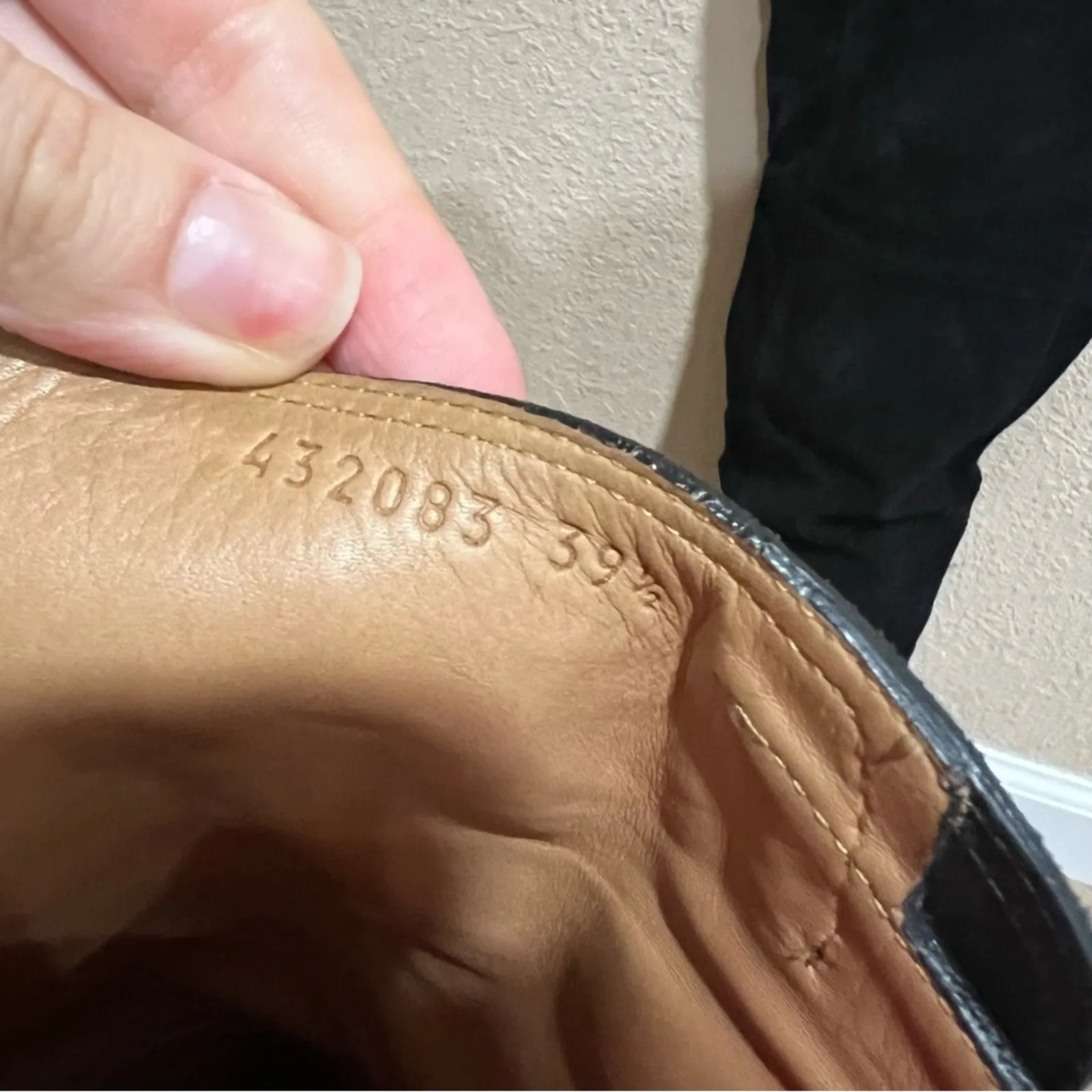 Gucci Black Dionysus Accent Suede Over the Knee Sock Boots 39.5 - Image 13