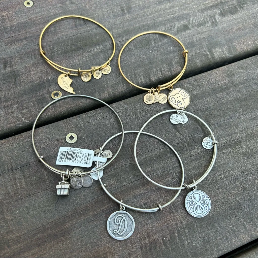 ALEX AND ANI Assorted Gold and Silver  Bracelets Bangles Charm Bracelets - Image 11