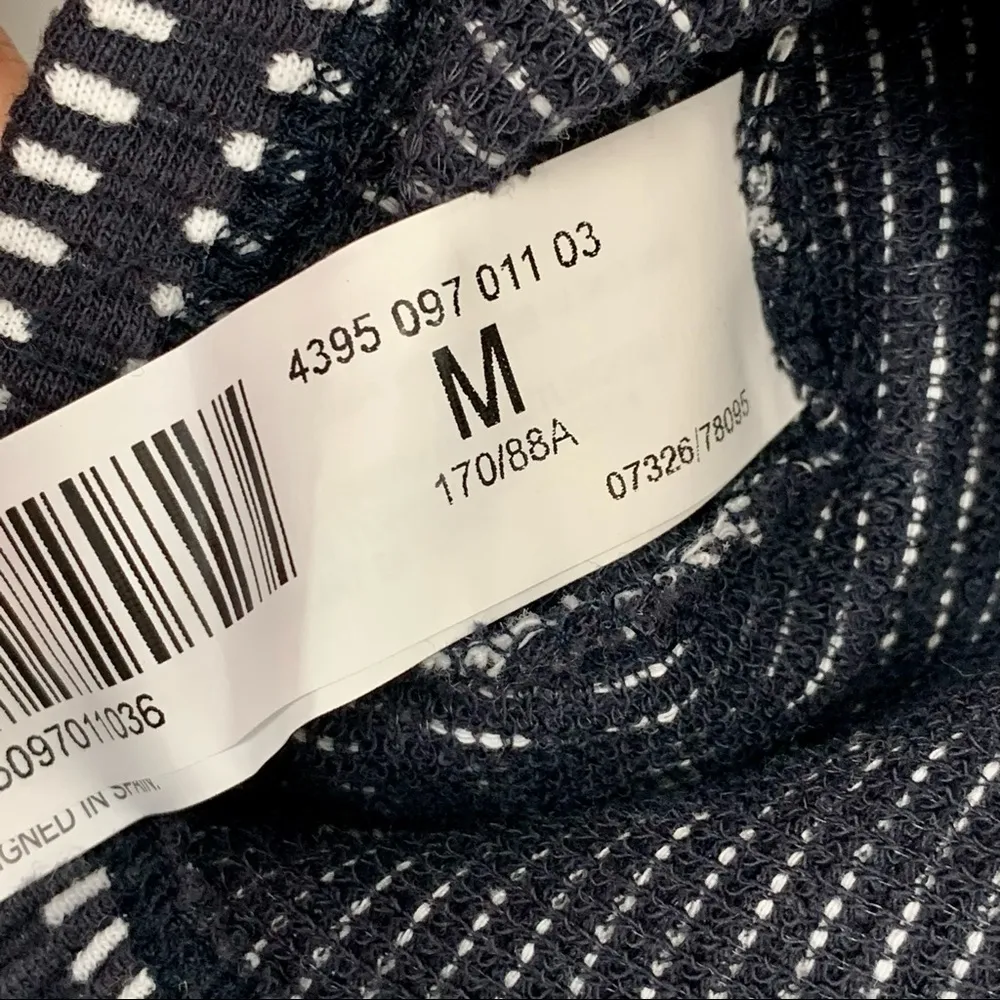 Off-the-shoulder Cropped Elastic Shirt | M - Image 8