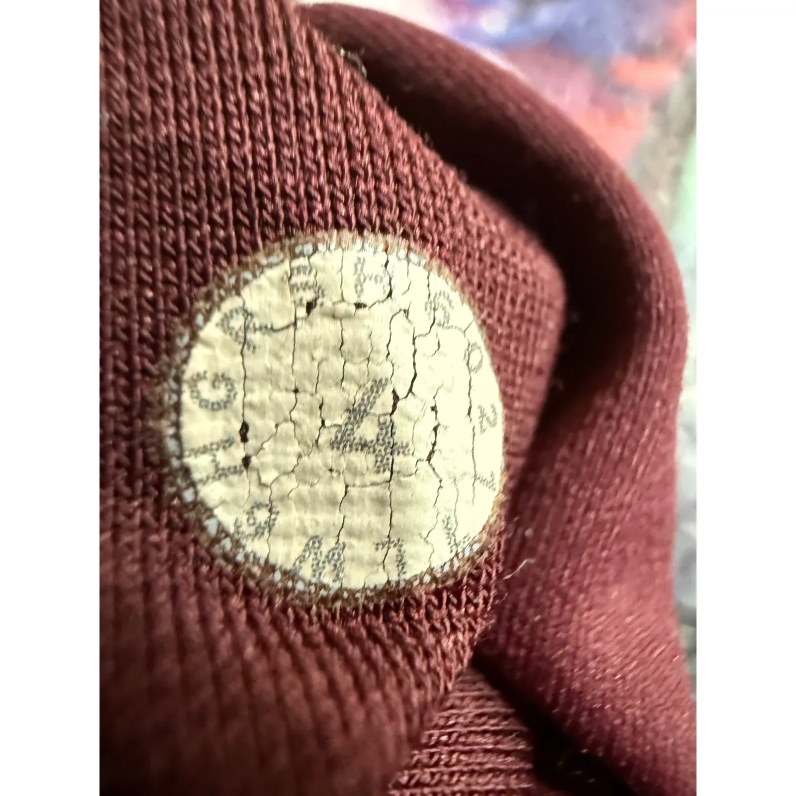 Lululemon Align High Rise Crop Leggings Burgundy Athletic Workout Pants Women S - Image 4