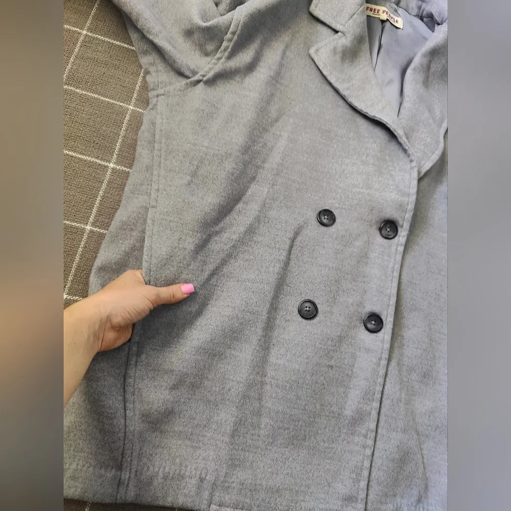 Free People Hannah Slouchy Blazer - Image 7