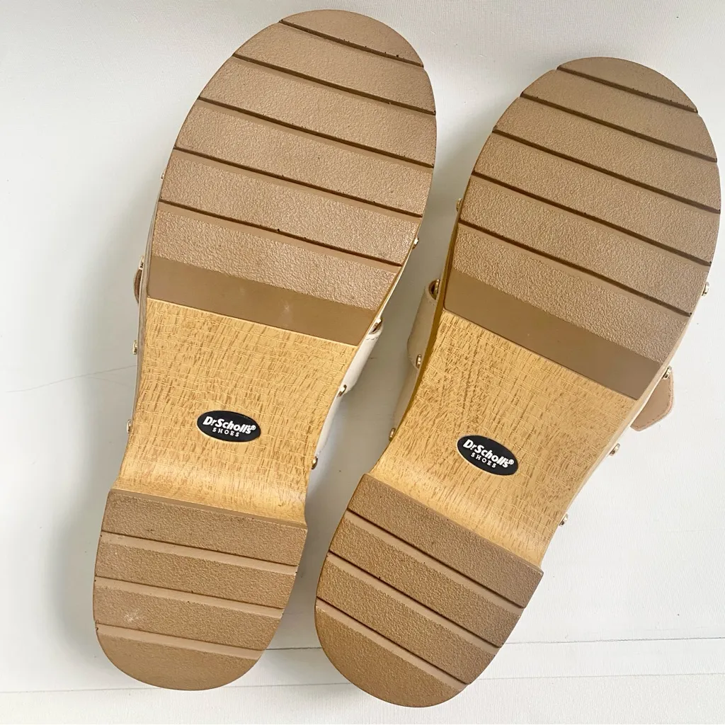 Dr Scholl’s Classic clog Tan Size 9.5 - Image 8
