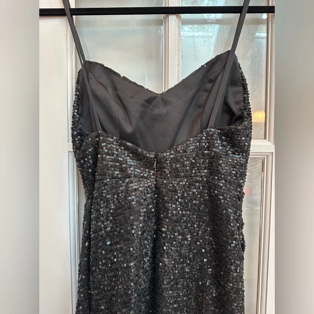 Ieena for Mac Duggal 11661 Dress Designer Sequins Formal Cocktail Party Size 0 - Image 9