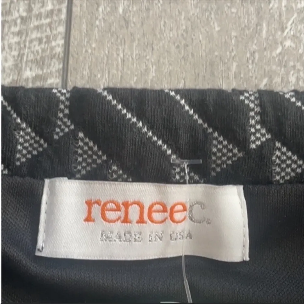 Nordstrom Renee C. Black Flowy High-Waisted Skirt Size Medium - Image 7