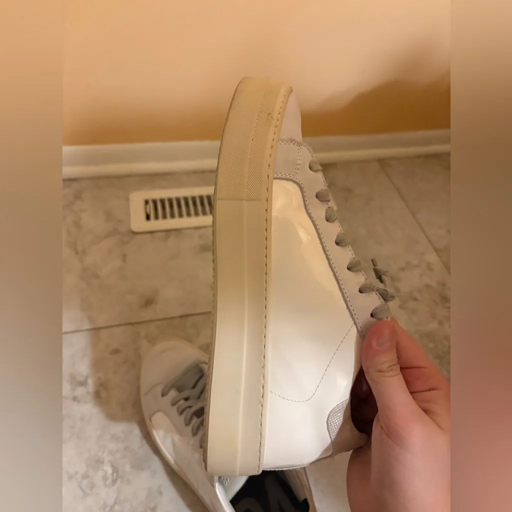 P448 Thea Unicorn White Sneakers - Image 5