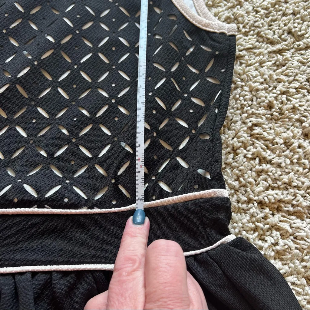 Sale Cocktail Party Dress Size Small LBD Fit & Flare Skirt A1 Rory Gilmore Black - Image 10