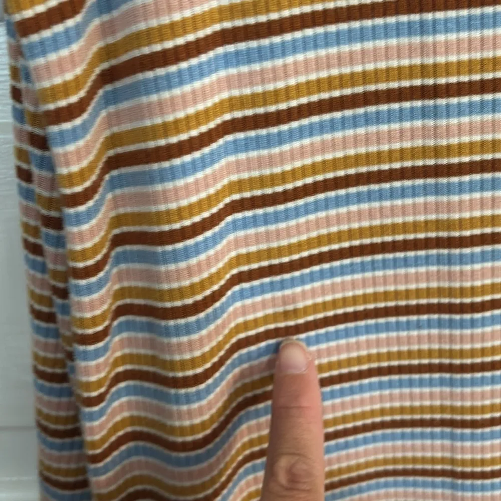 American Eagle Outfitters Striped Ribbed Tank Top - Image 3