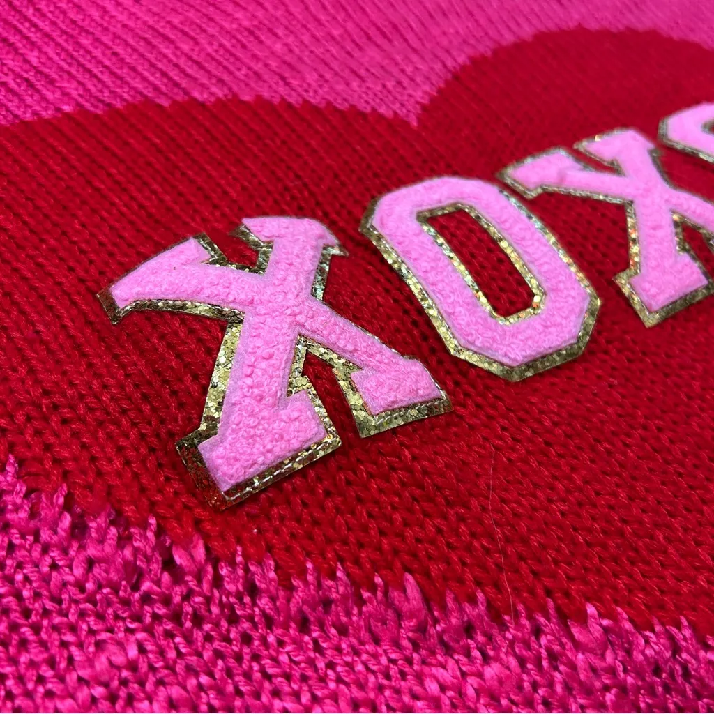 Judith March XOXO Valentine Sweater | Hot Pink & Red | M/L πβ€οΈπβ€οΈ - Image 6