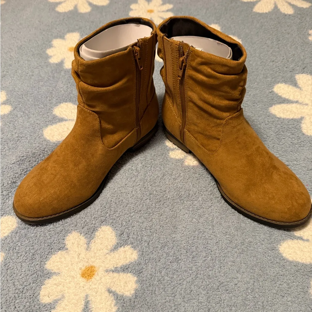 Lane Bryant Brown Suede Boots - Image 6