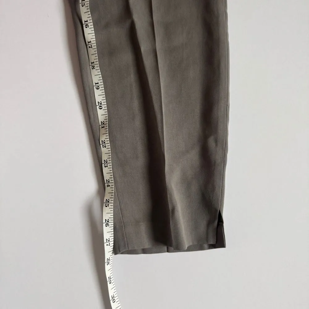 Eileen Fisher Tencel Tapered Ankle Pants in Smoke Size X- Small NWOT - Image 8