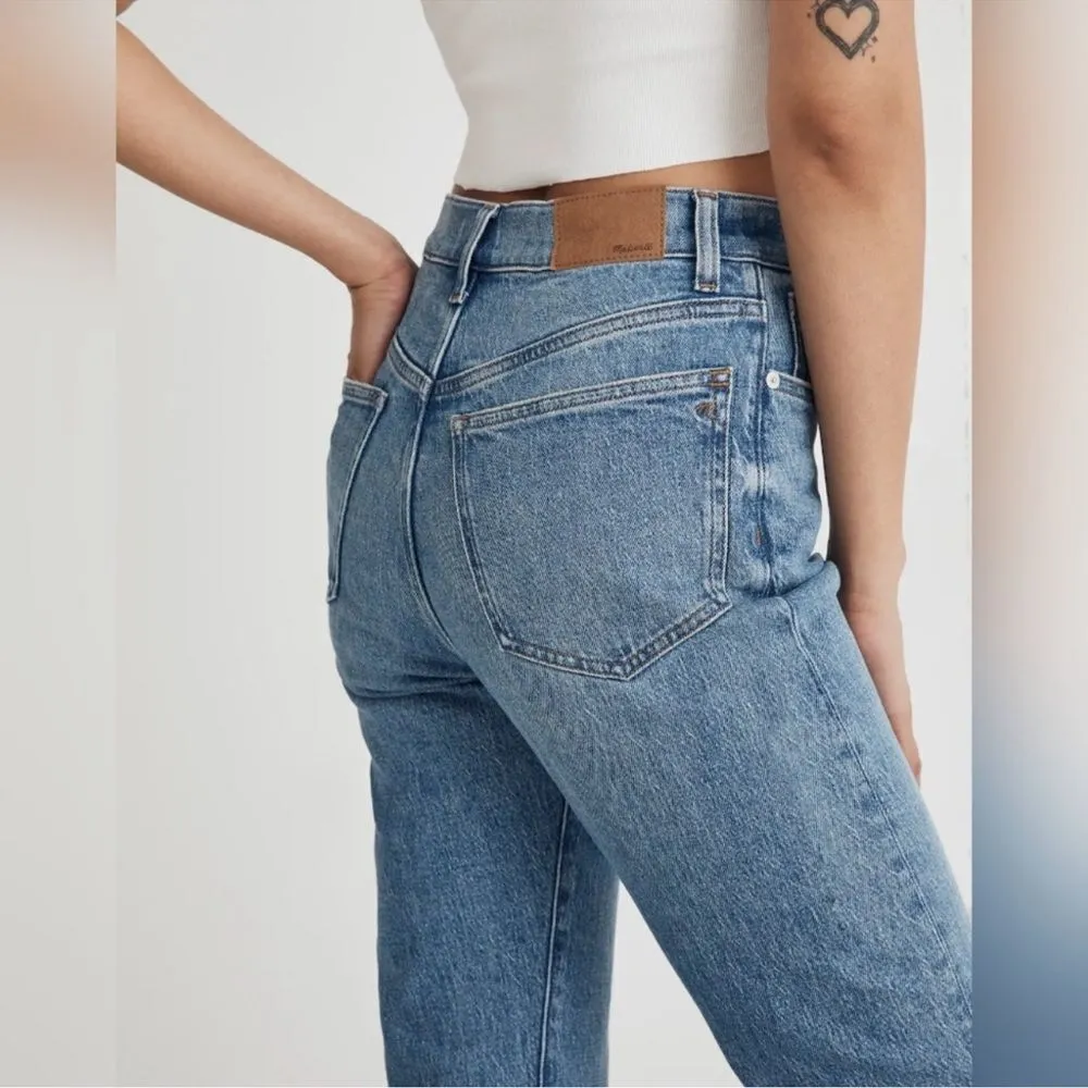 Madewell The '90s Straight Jean in Enmore Wash Size 23 - Image 12
