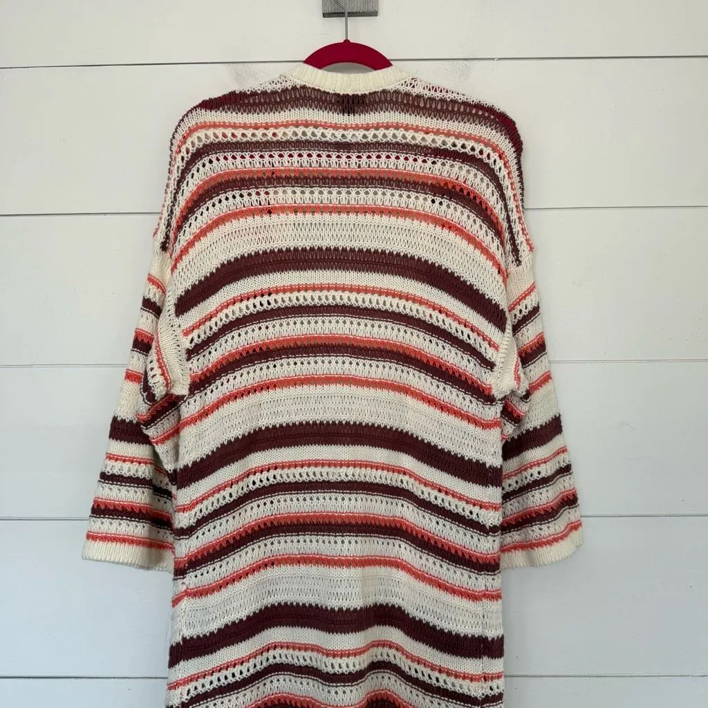 Torrid Women’s 1X Kimono Cardigan Striped Sweater New - Image 6