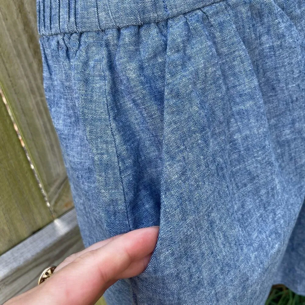 NWT Ann Taylor Loft Outlet linen blend pull on skirt - Image 3