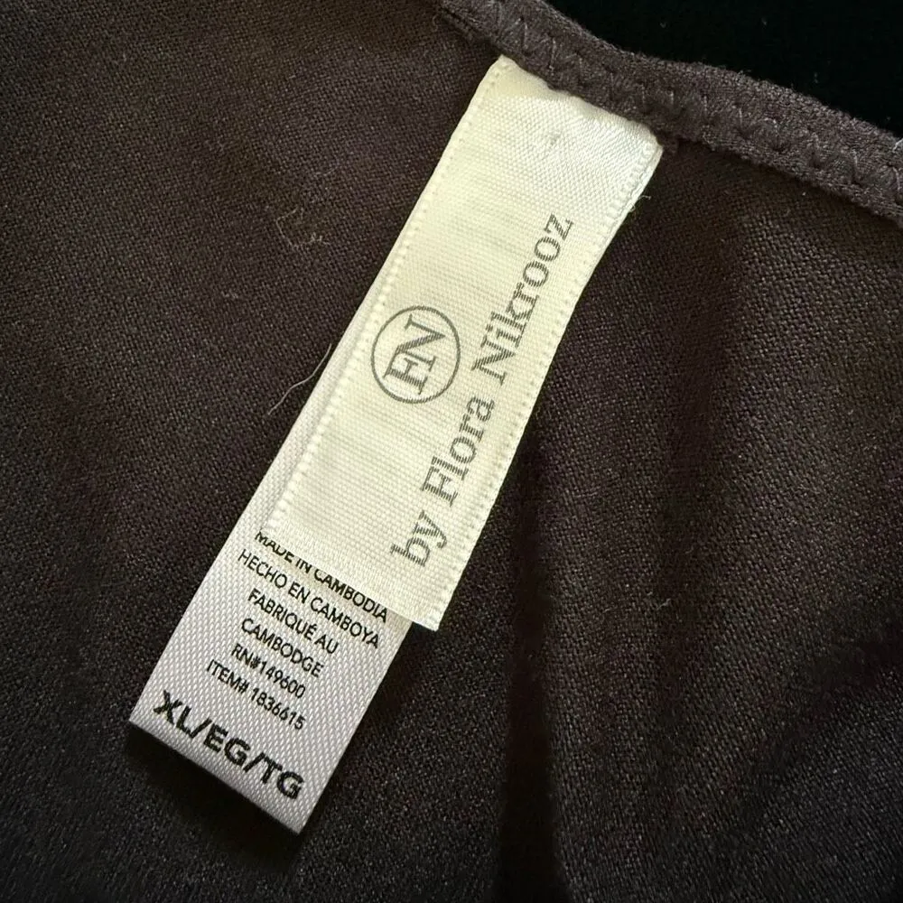 NWOT Flora Nikrooz Floral Lace Trim Chemise XL - Image 6