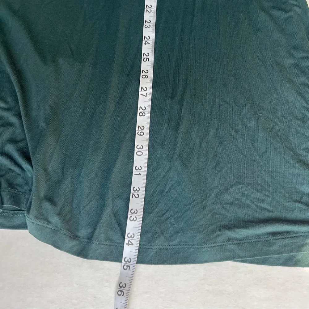 choker neck long sleeve swing dress teal Medium - Image 11