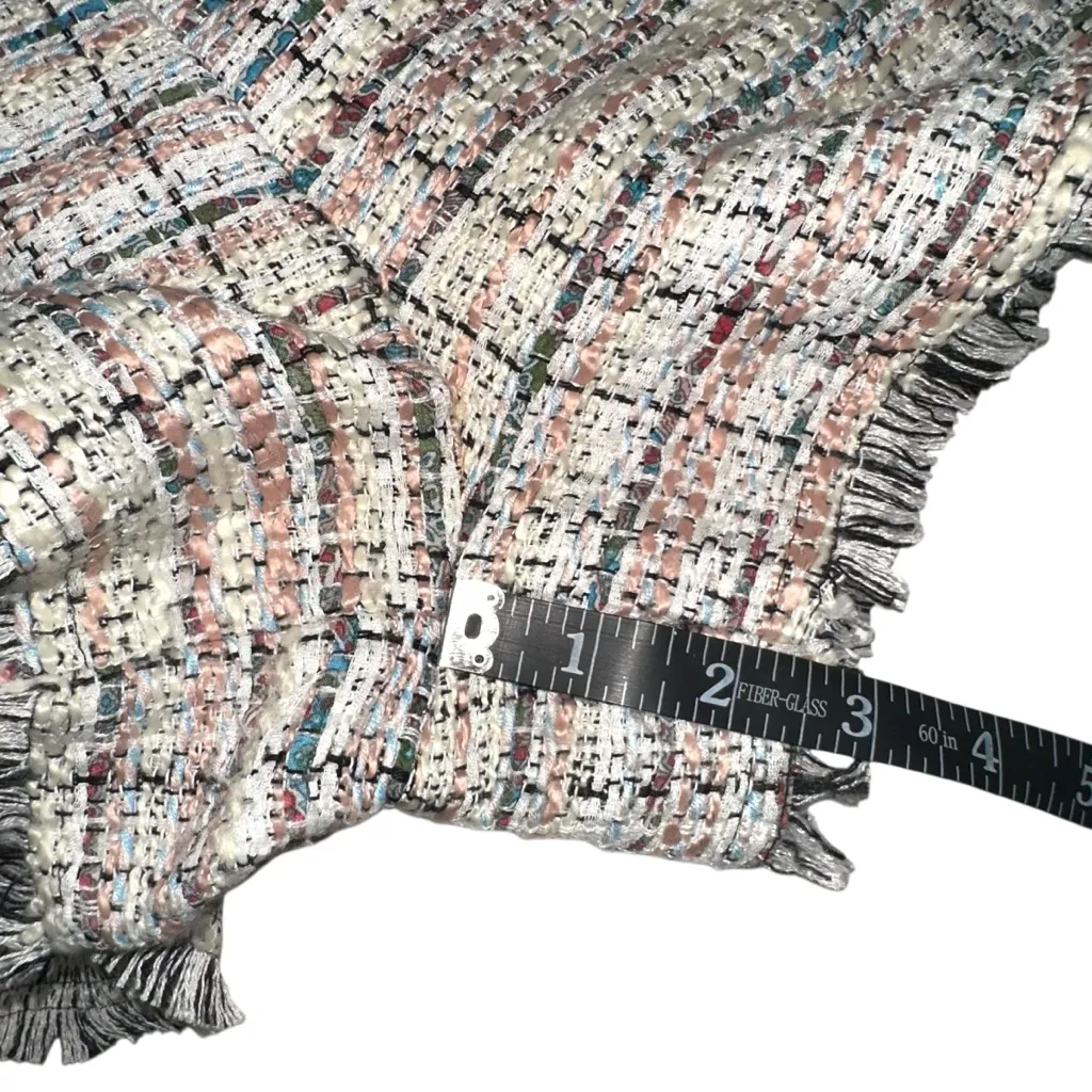 Zara Tweed Skort Sleeveless Romper MEDIUM - Image 10