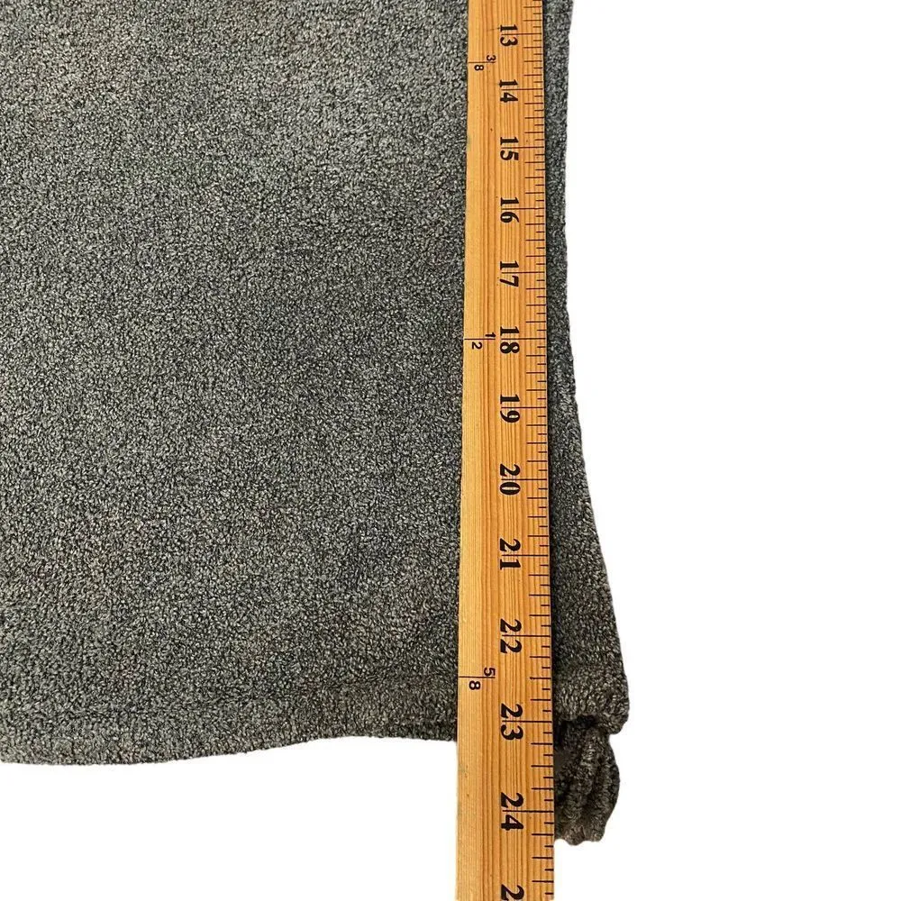 A|X ARMANI EXCHANGE Womens Pullover Medium Grey Cowl Neck Top Sweater Ribbed - Image 7