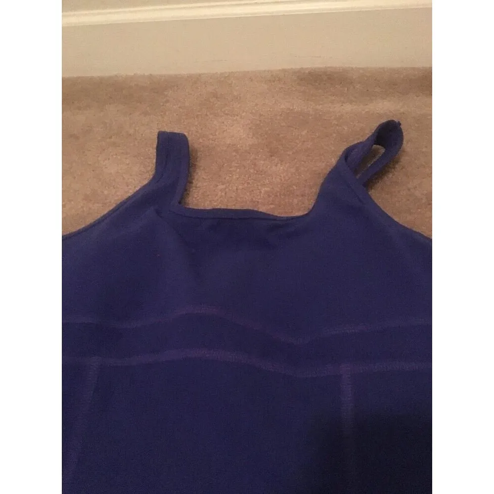 Champion Women's Athletic Tank Top Muscle Shirt Size Small Purplish Gym Workout - Image 3