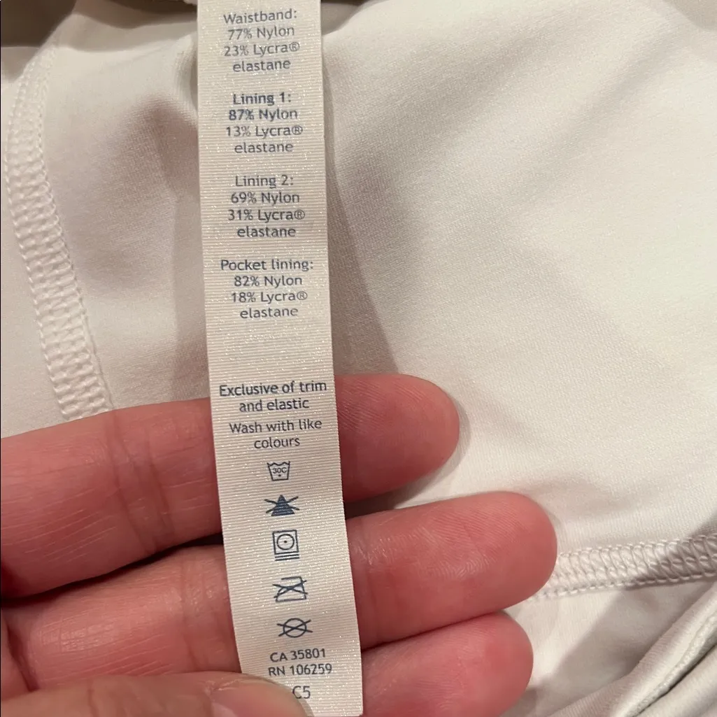 lululemon‎ pace rival skirt Multi-White Mini Skirt 6 tall - Image 8