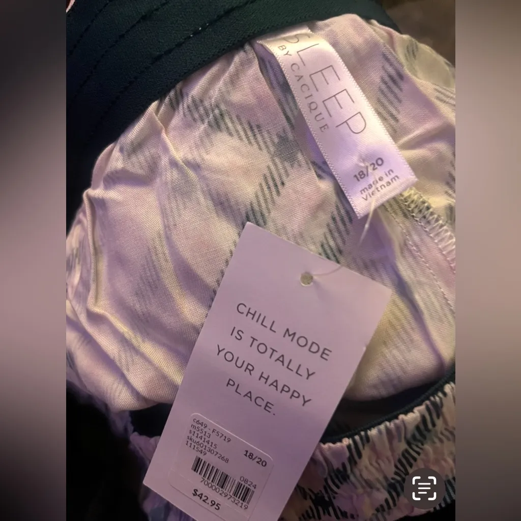 New! Lane Bryant Sleep by Cacique Woven Sleep Boxer Shorts - Image 6