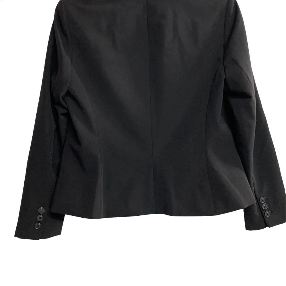 WORTHINGTON, Women’s Black Blazer, Size PL, Collar Neckline, 3 buttons on sleeve - Image 12