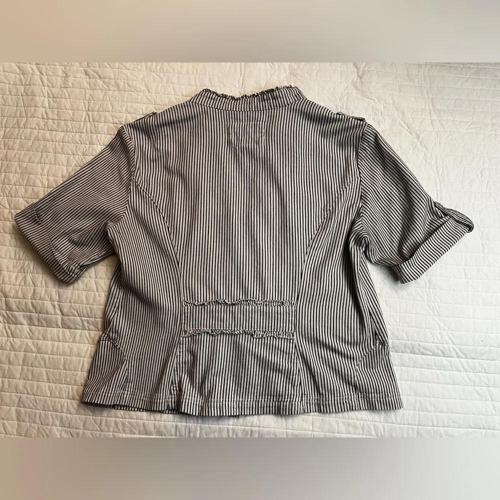 Vintage LAL Live A Little Brand Striped Women’s Top y2k - Image 2