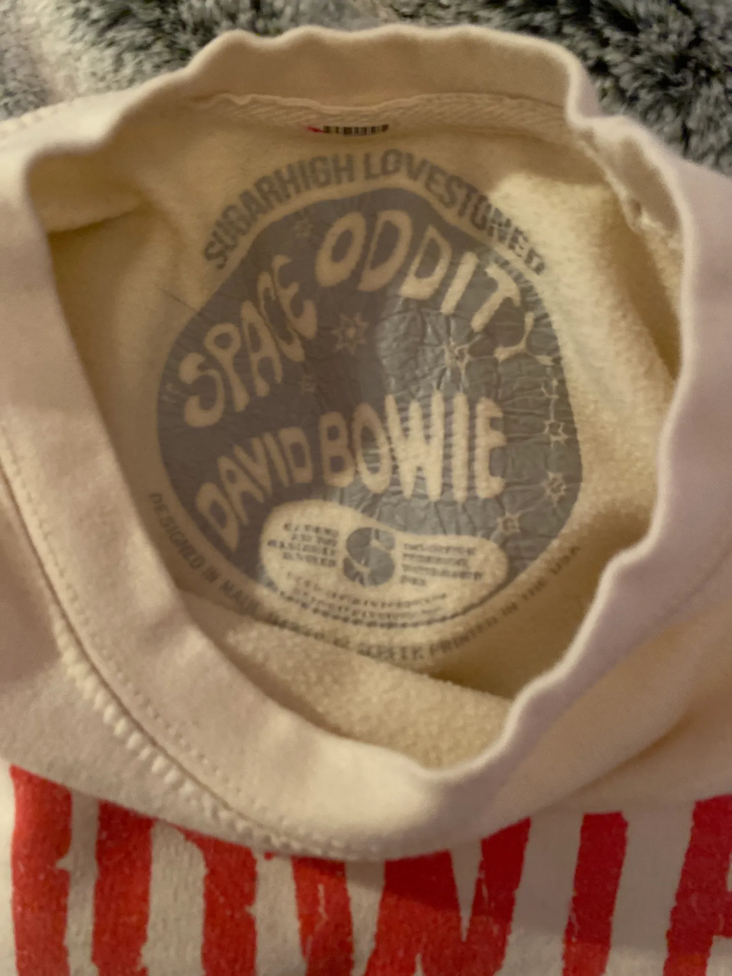 David Bowie Graphic Crewneck - Image 2