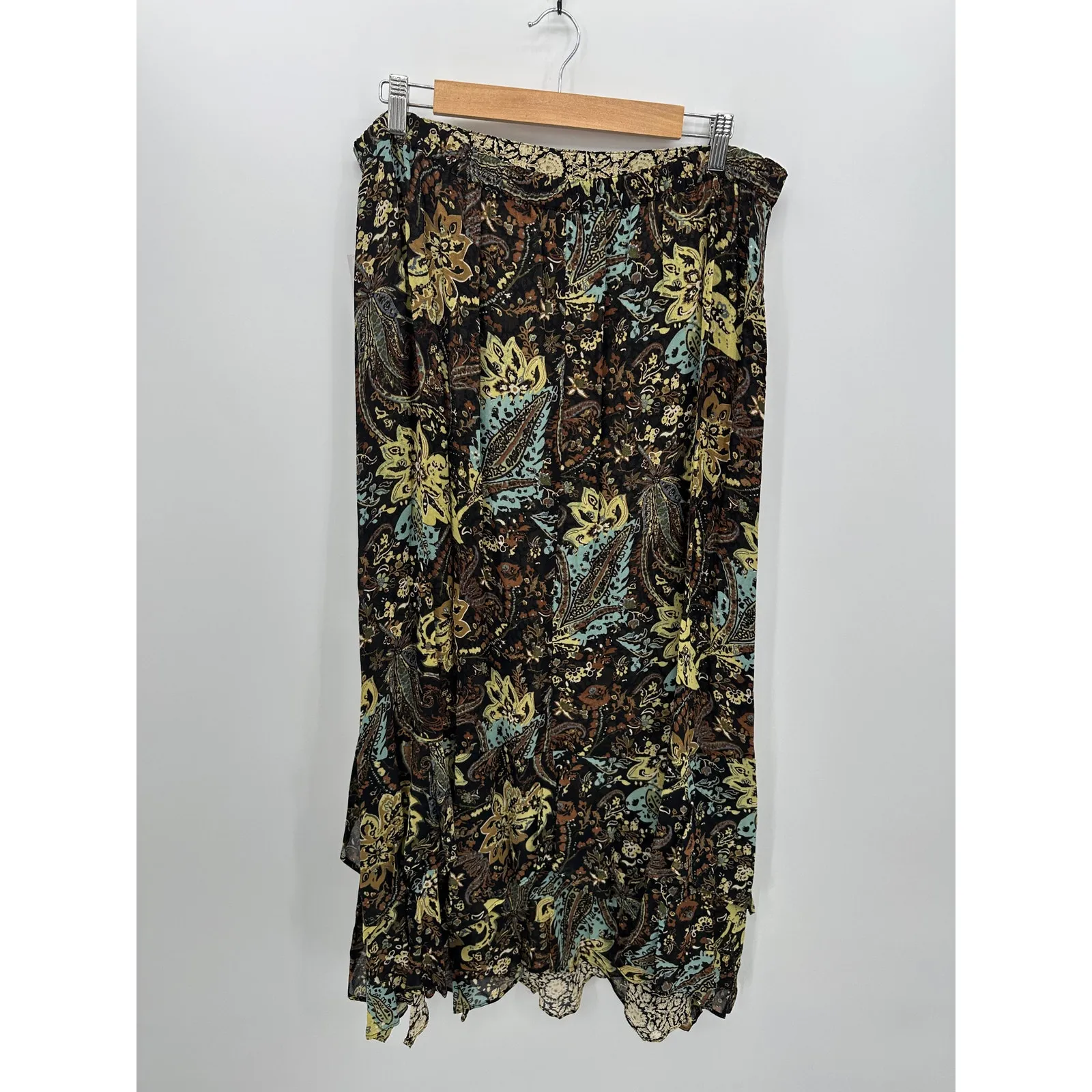 Unbranded Reversible Maxi Skirt Size XL NWT Boho Grunge Whimsigoth Dark Fairy - Image 3