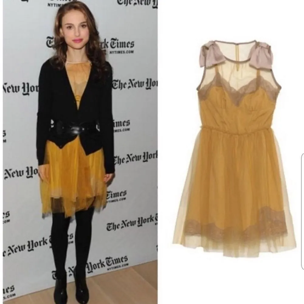 Rodarte for target gold dress C27 Gold Size XS - Image 4