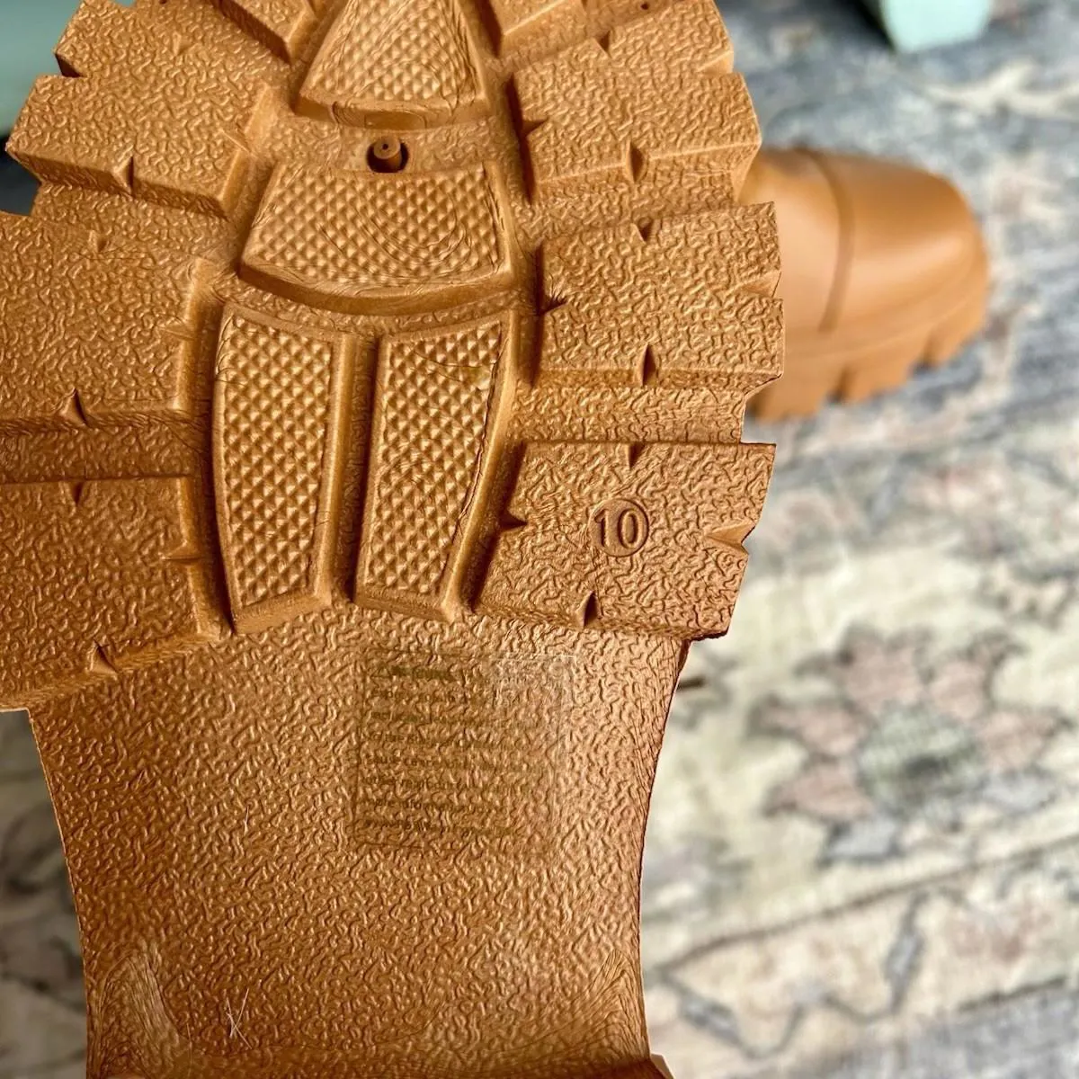 Cape Robbin Women’s Brown Combat Boots w/Stud Embellishment Size 10 - Image 9