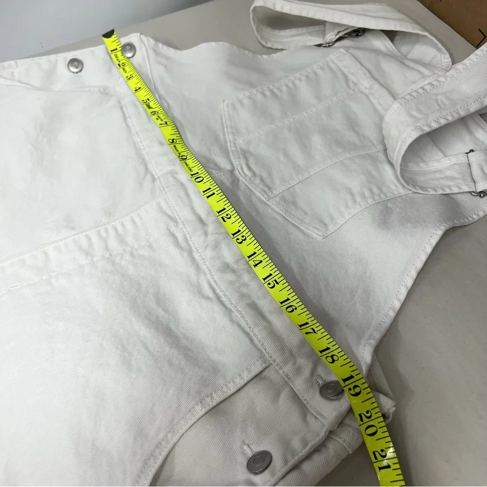 No Boundaries White shortall romper overalls xxl(19) - Image 3