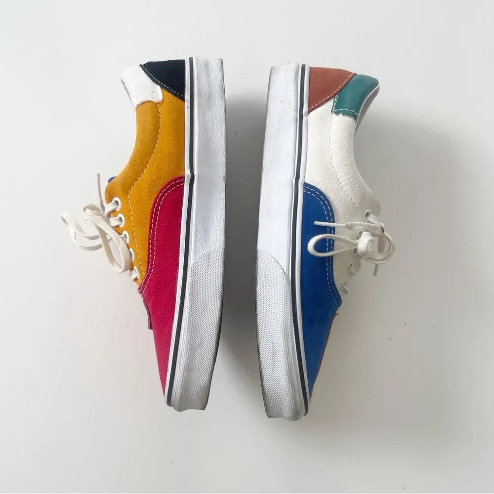 Vans - Colorful Patchwork Sneakers size 9/7.5 - Image 2