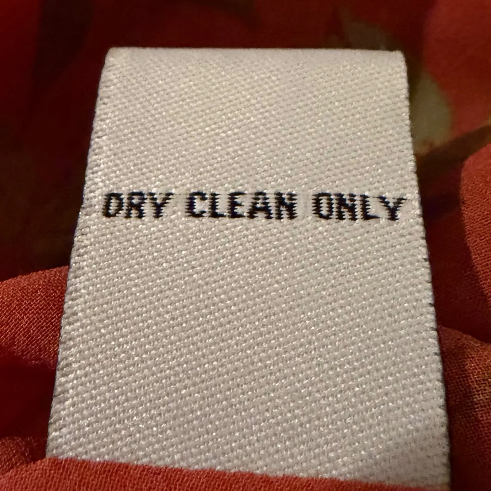 Cabi Floral Silk Embroidered Tunic Top Blouse Women's Large Orange Boho‎ Dainty - Image 9