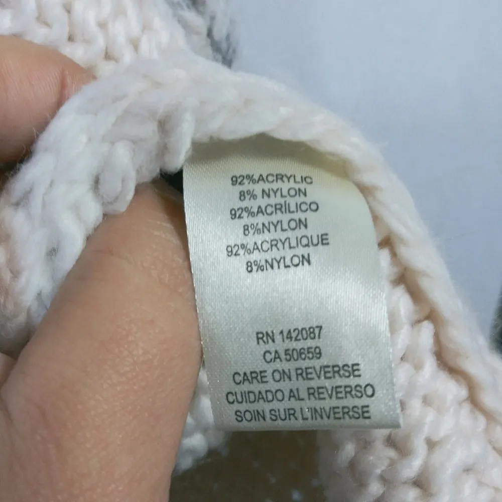 Simply Noelle Long Line Sleeveless Knit Sweater Cardigan Size S/M - Image 6