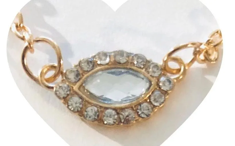 Multi Layer Gold Beads & Charm Necklace - Image 3