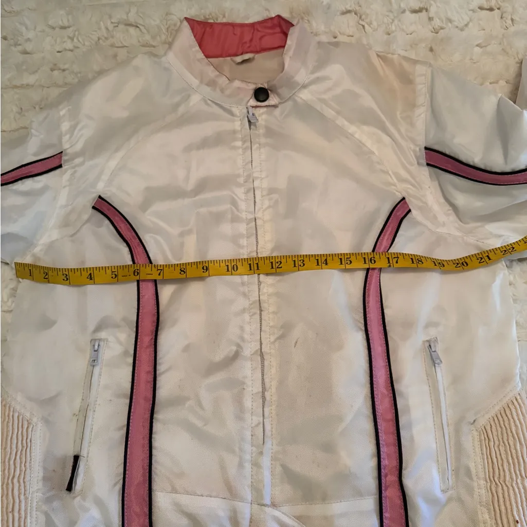 Hot Leathers Womens Motorcycle Biker Jacket Pink Size Large - Image 7