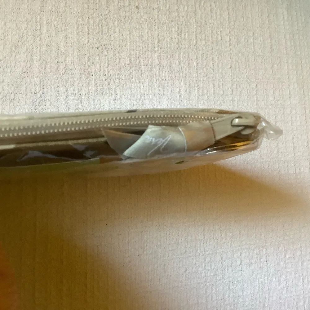 Vera Bradley zip ID case portobello road zipper change wallet - Image 3