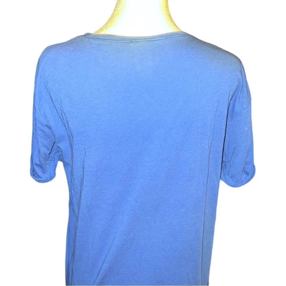 Junk food brand cute blue cowgirl tee with fun sayings on front! Blue Size XS - Image 5