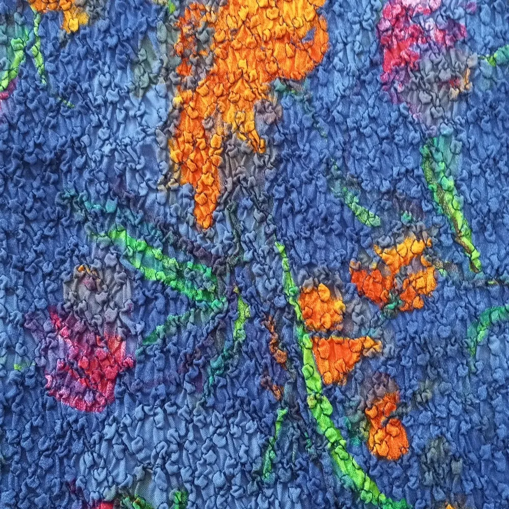 Free People Kenny Stretch Mini Dress in Majolica Blue Floral - Image 14