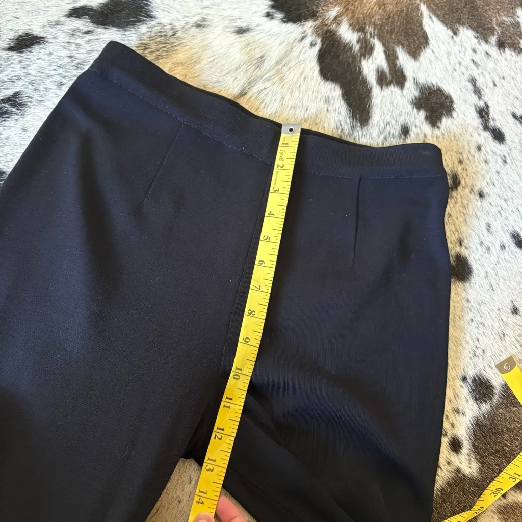 MISOOK Pull On Pants Size Small‎ Acrylic Knit Straight Leg Elastic Bottoms - Image 6