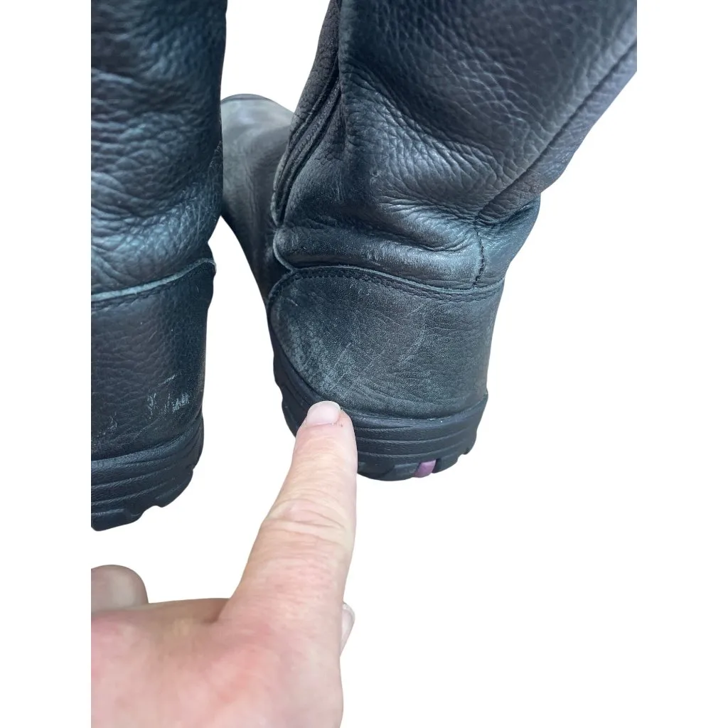 Keen Womans Black Leather Suede Waterproof Winter Boots Sz 4 SKU 9579 - Image 14