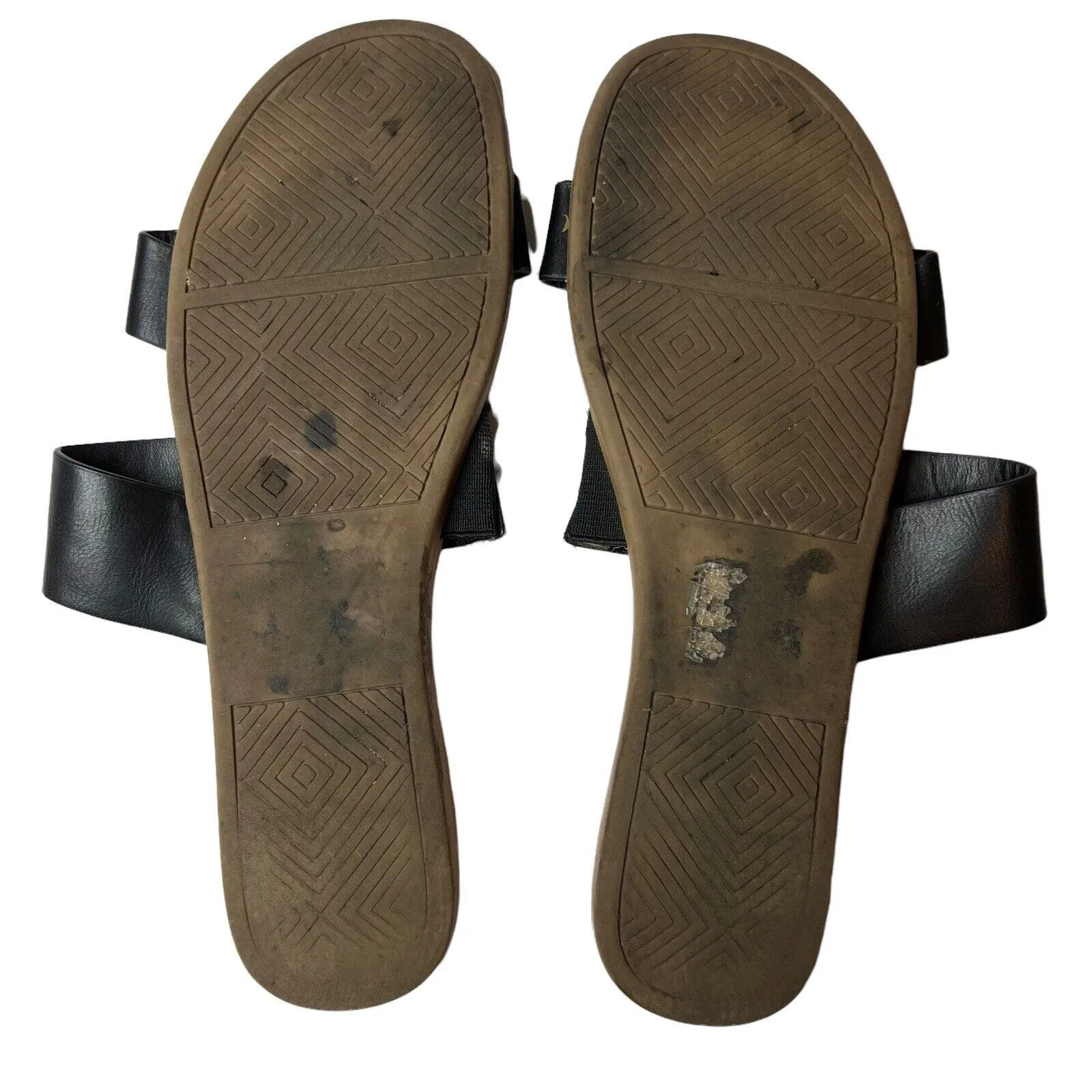 Call‎ It Spring Double Strap Flat Vegan Sandal Size 6.5 - Image 5