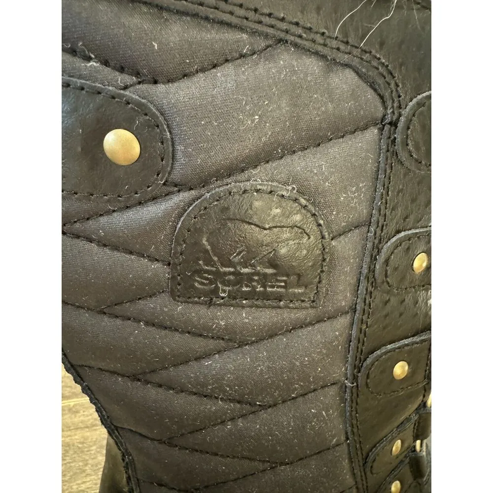 Sorel Womens‎ Tofino II Faux Fur Cuff Waterproof Boot Size 6 Black - Image 10