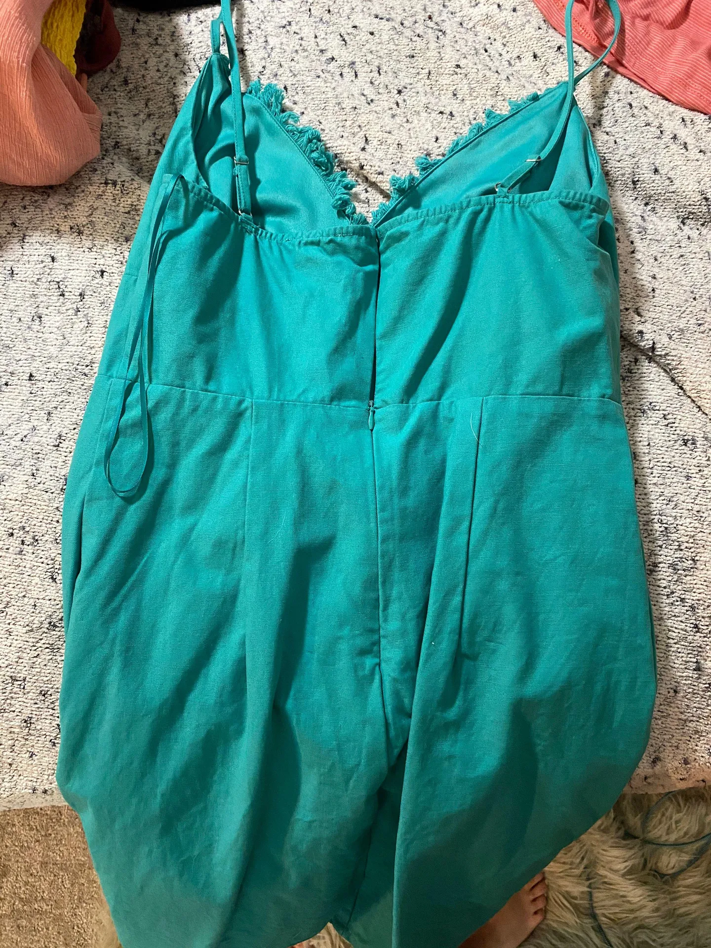 Teal Mini Dress - Image 2